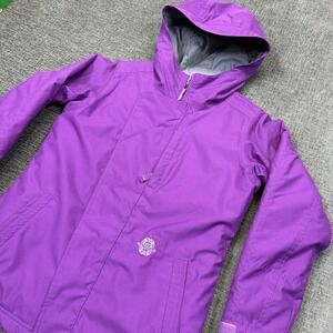 SIMS‎ Ski Snowboard Jacket Women's Large Purple Hooded Winter Coat